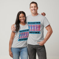 Transgender Defender Shield LGBT Pride Tee - Pride Basics