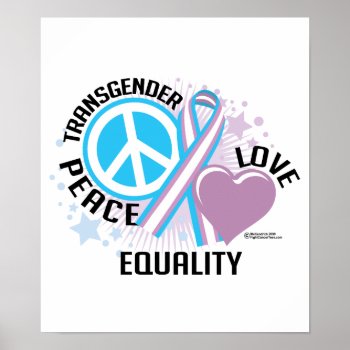 Transgender Plc Poster by fightcancertees at Zazzle