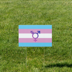 Transgender Pride and Symbol Sign