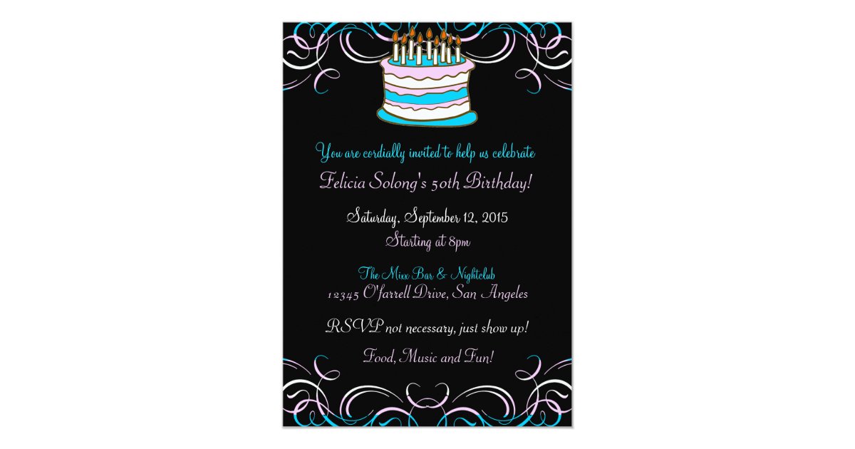 Transgender Pride Birthday Party Invitation