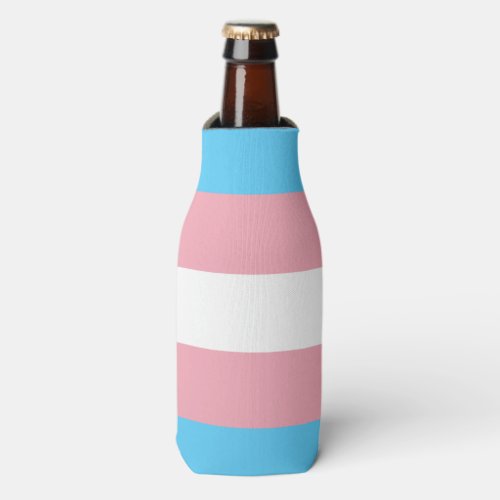 Transgender Pride Bottle Cooler