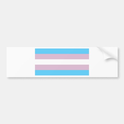 Transgender Pride Bumper Sticker