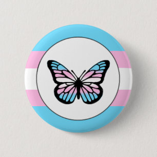Transgender Pride Butterfly Pin
