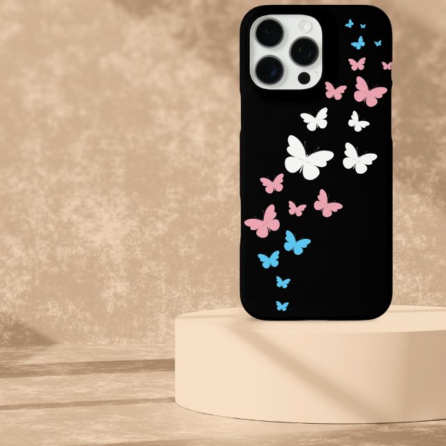 Transgender Pride Butterfly Trail Case-Mate iPhone Case (Creator Uploaded)