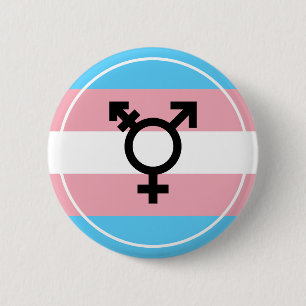 Transgender Pride Button