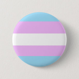 Transgender pride button