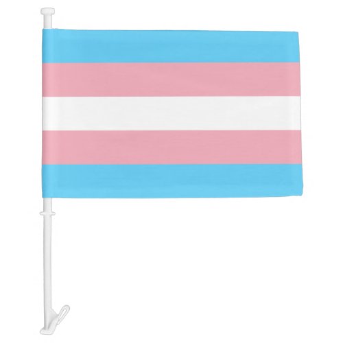 Transgender Pride Car Flag