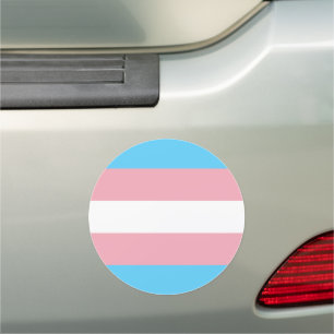 Transgender Pride Car Magnet