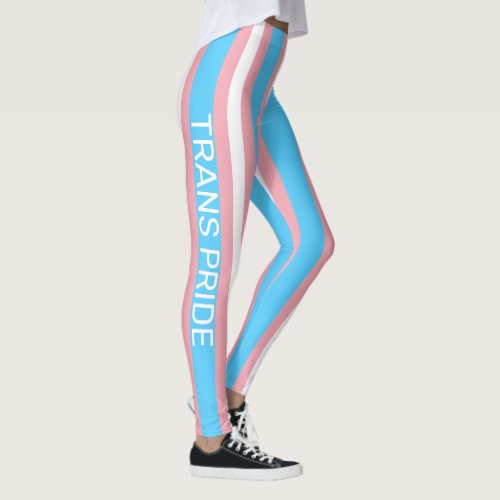 Transgender Pride Celebration Leggings