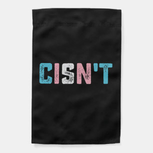 Transgender Pride Cisn't LGBTQ Trans Flag Funny