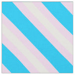 Transgender Pride Fabric by the Yard (Diagonal)
