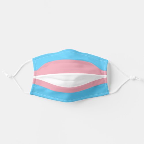 Transgender Pride Flag Adult Cloth Face Mask