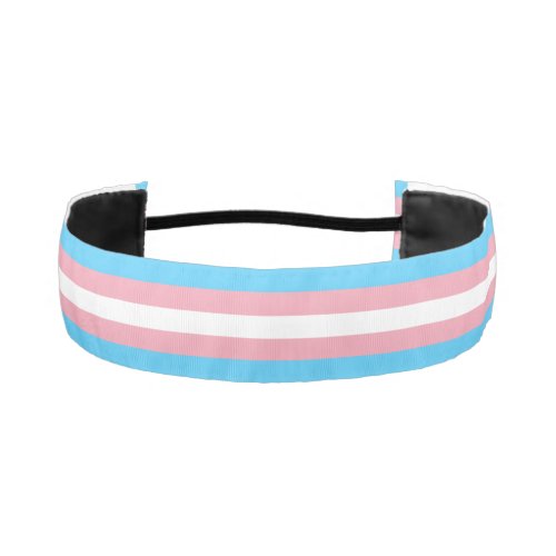 Transgender Pride Flag Athletic Headband
