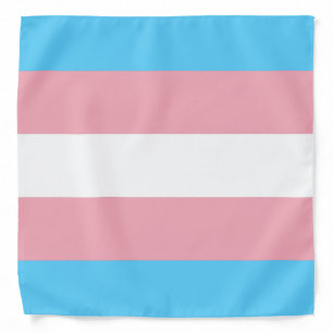 Transgender Pride Flag Bandana