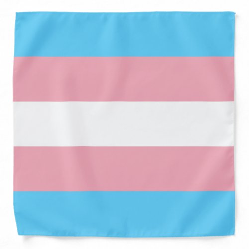 Transgender Pride Flag Bandana