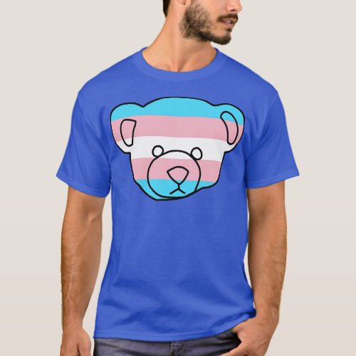 Transgender Pride Flag Bear T_Shirt