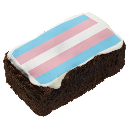 Transgender Pride Flag Brownie