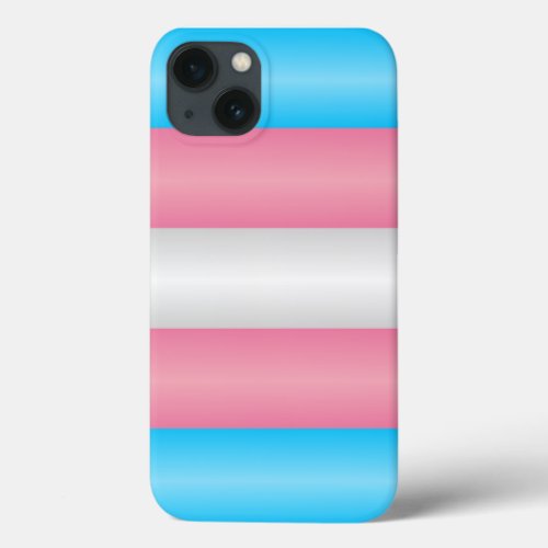 Transgender Pride Flag iPhone 13 Case