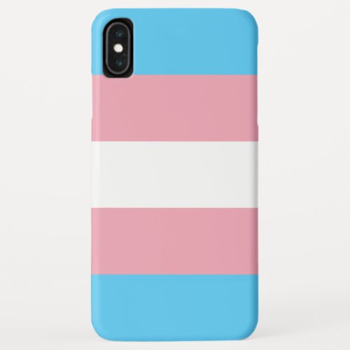Transgender Pride Flag iPhone XS Max Case