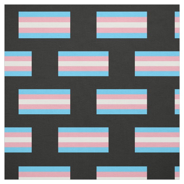 Transgender Pride Flag Fabric (Swatch)