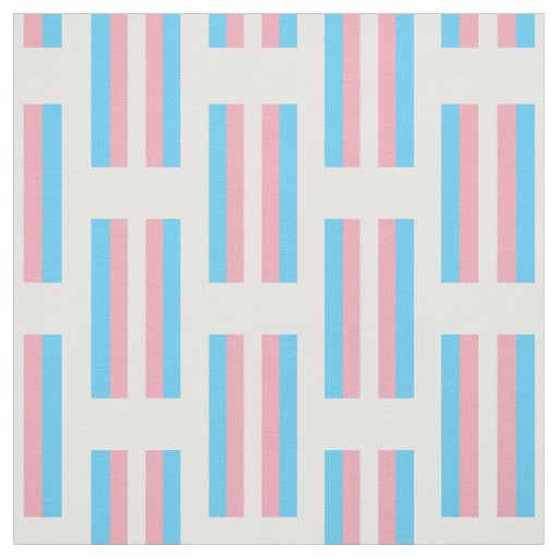 Transgender Pride Flag Fabric