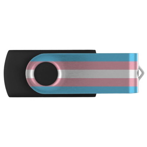 Transgender Pride Flag Flash Drive