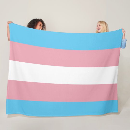trans and gay flag together