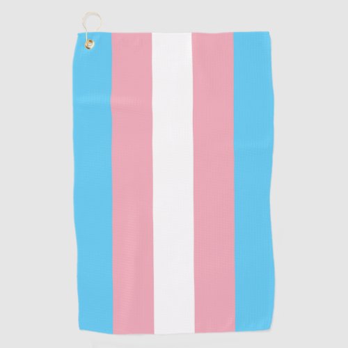 Transgender Pride Flag Golf Towel