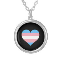 Transgender Pride Flag Heart Motif for Pride 2024