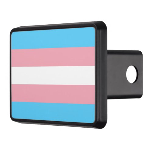 Transgender Pride Flag Hitch Cover