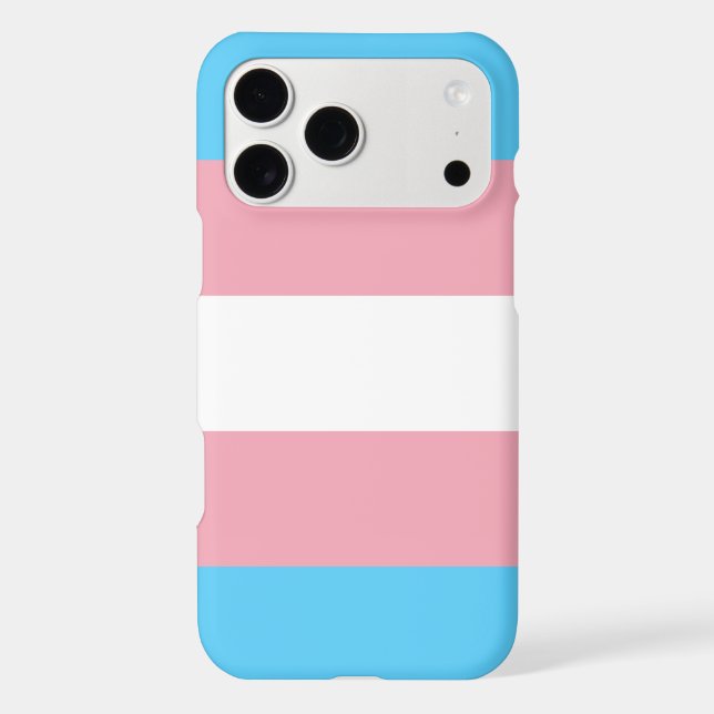 Transgender Pride Flag Iphone Case (Back)