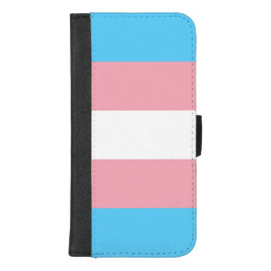 Transgender Pride Flag iPhone 8/7 Plus Wallet Case
