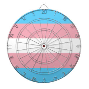 Transgender Pride Flag - LGBT Rainbow Dart Board