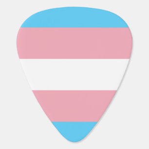 Transgender Pride Flag - LGBT Rainbow Guitar Pick