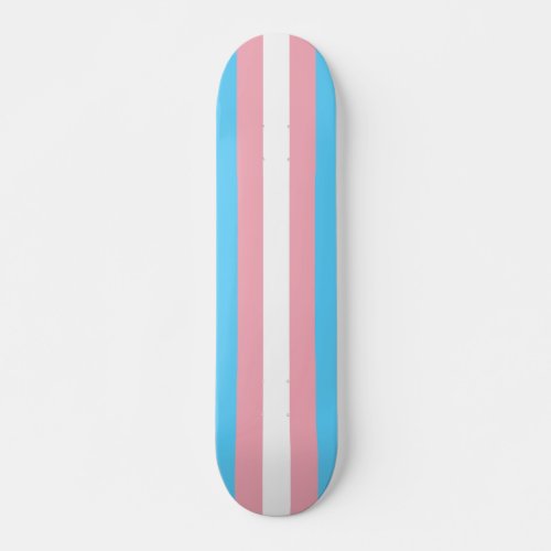 Transgender Pride Flag _ LGBT Rainbow Skateboard