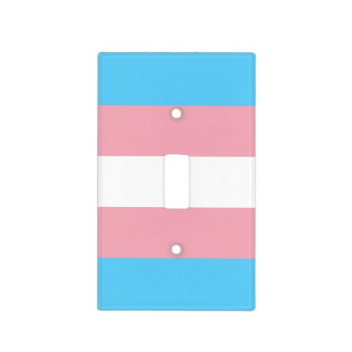 Transgender Pride Flag Light Switch Cover