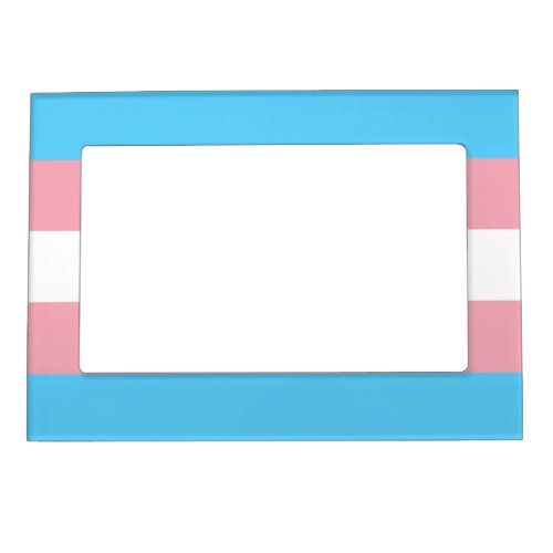 Transgender Pride Flag Magnetic Frame