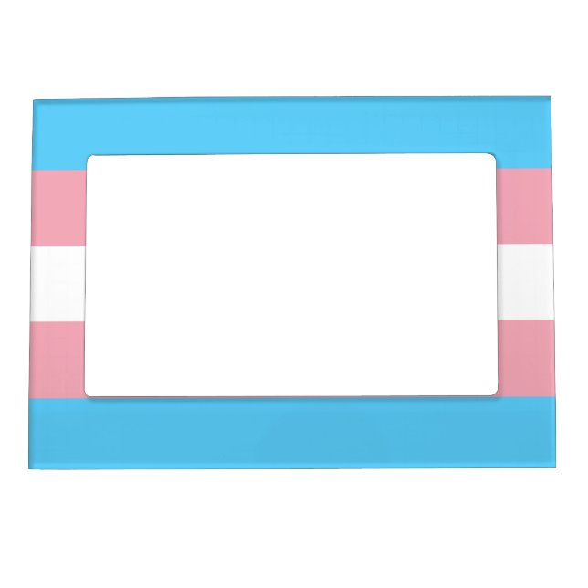 Transgender Pride Flag Magnetic Frame (Front)