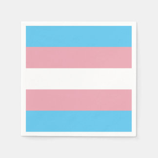 Transgender Pride Flag Napkins
