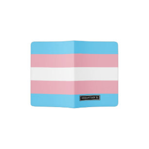 Transgender Pride Flag Passport Holder