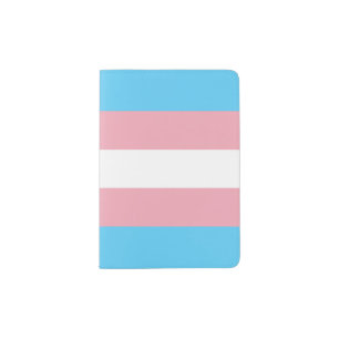 Transgender Pride Flag Passport Holder