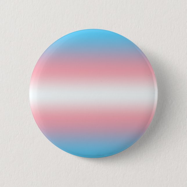 Transgender Pride Flag Pattern Design  Button (Front)