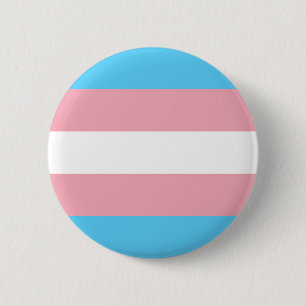 Transgender Pride Flag Pinback Button