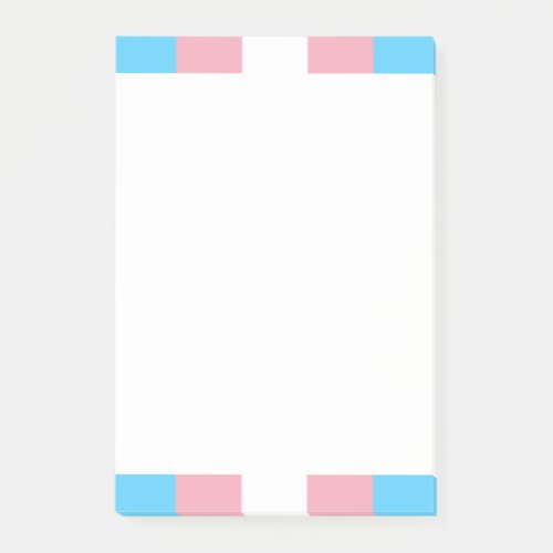 Transgender Pride Flag Post_it Notes