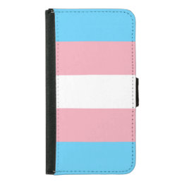 Transgender Pride Flag Samsung Galaxy S5 Wallet Case