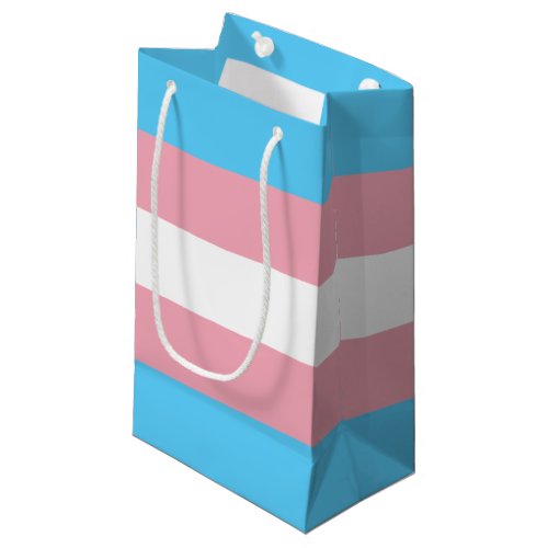 Transgender Pride Flag Small Gift Bag