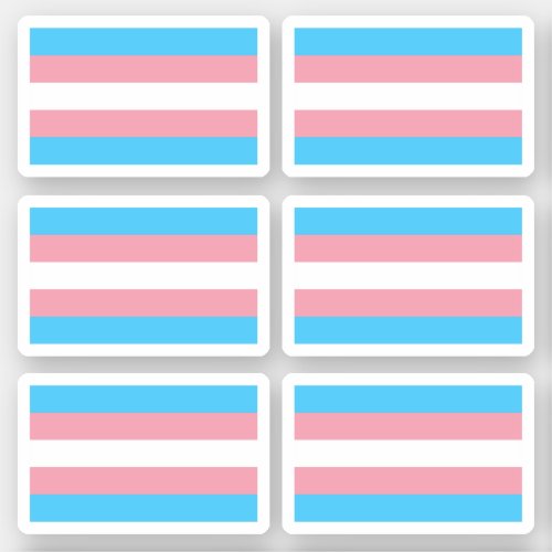 Transgender Pride flag Sticker
