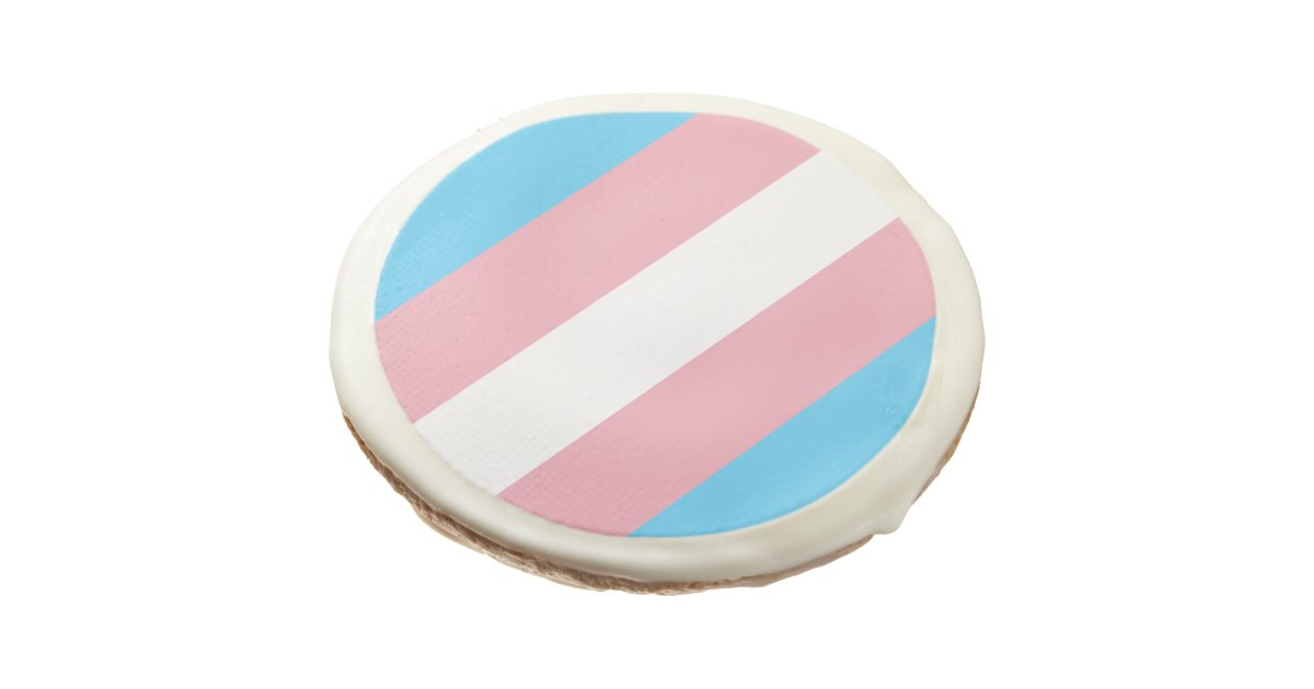 Transgender Pride Flag Sugar Cookie Zazzle