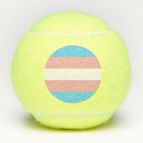 Transgender Pride Flag Tennis Balls