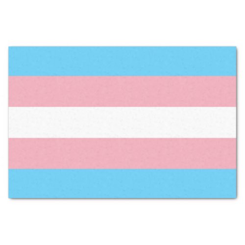 Transgender Pride Flag Tissue Paper